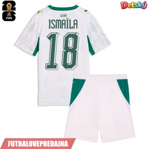 Lacne Dětský Futbalové dres Senegal Ismaila Sarr #18 MS 2026 Krátky Rukáv - Domáci (+ trenírky)